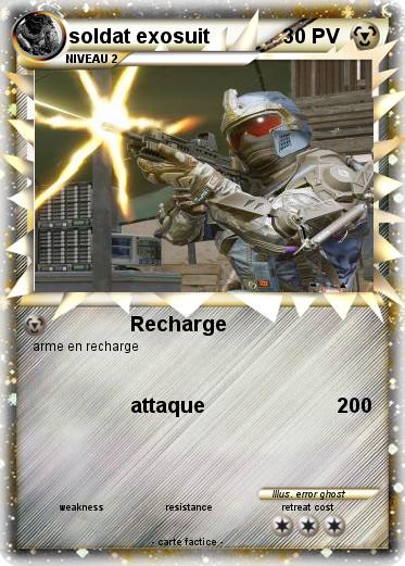 Pokemon soldat exosuit