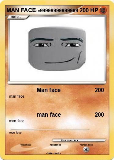 Pokemon MAN FACE