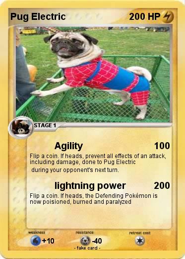 Pokemon Pug Electric