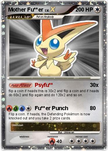 Pokemon Mother Fu**er