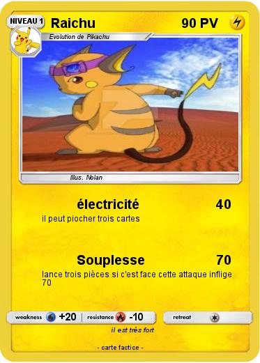 Pokemon Raichu