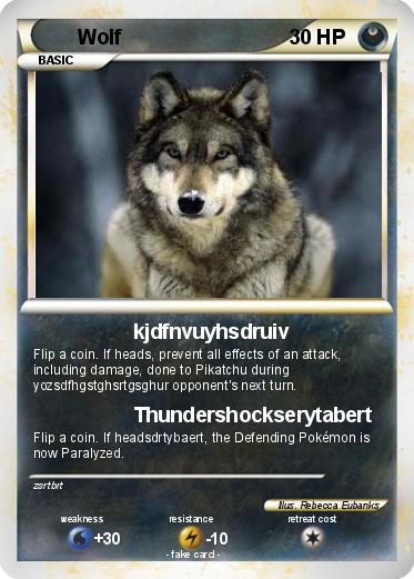 Pokemon Wolf