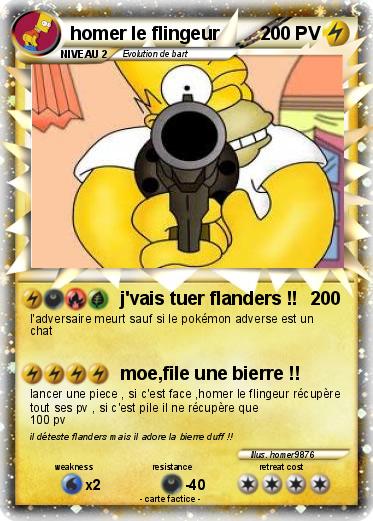 Pokemon homer le flingeur