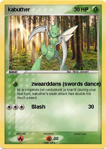 Pokemon kabuther