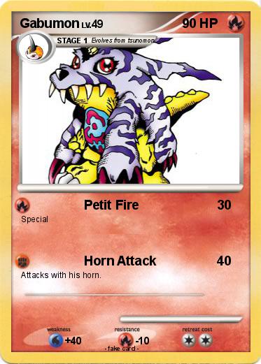 Pokemon Gabumon