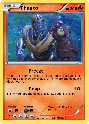 Pokemon Thanos