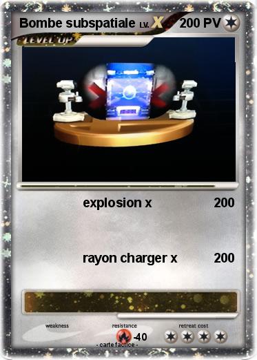 Pokemon Bombe subspatiale