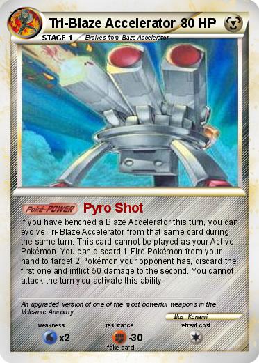 Pokemon Tri-Blaze Accelerator