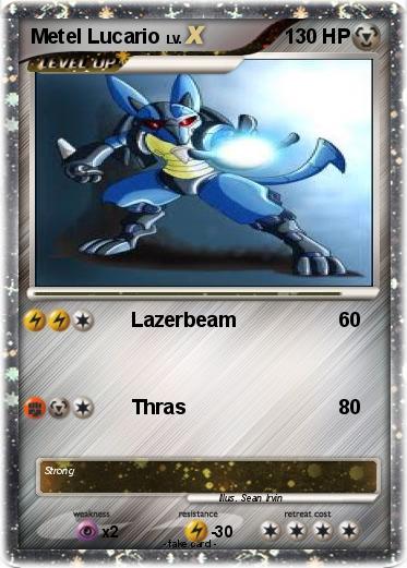 Pokemon Metel Lucario