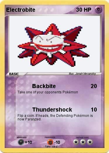 Pokemon Electrobite