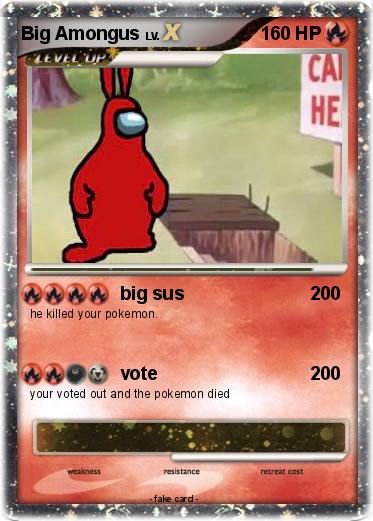 Pokemon Big Amongus