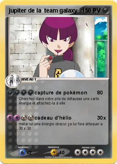 Pokemon jupiter de la  team galaxy