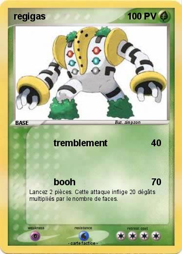 Pokemon regigas