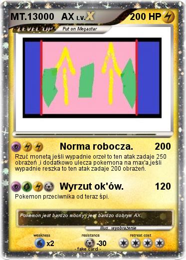 Pokemon MT.13000   AX