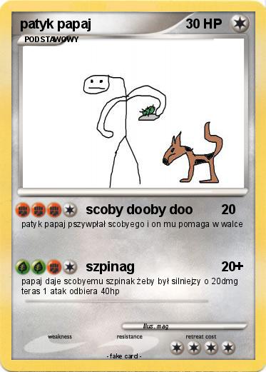 Pokemon patyk papaj