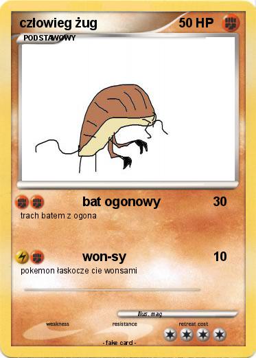 Pokemon człowieg żug