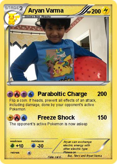Pokemon Aryan Varma