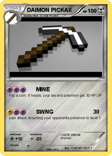 Pokemon DAIMON PICKAX