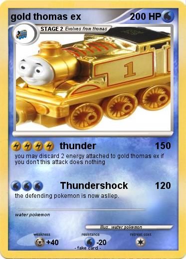 Pokemon gold thomas ex
