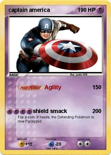 Pokemon captain america