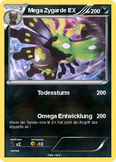 Pokemon Mega Zygarde EX