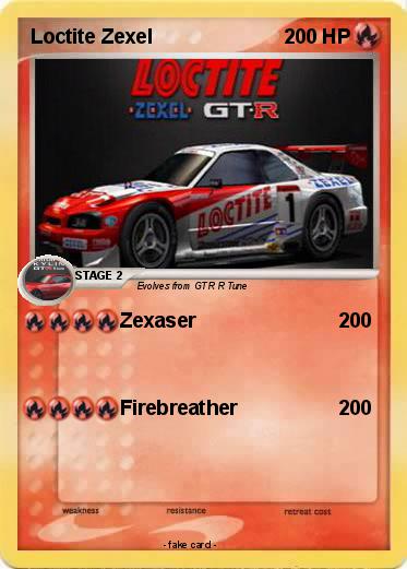 Pokemon Loctite Zexel