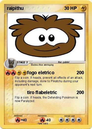 Pokemon raipithu