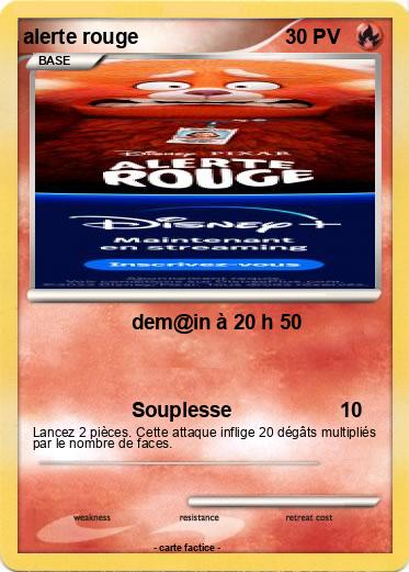 Pokemon alerte rouge