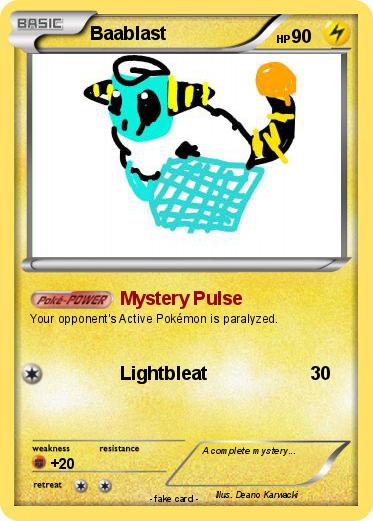 Pokemon Baablast