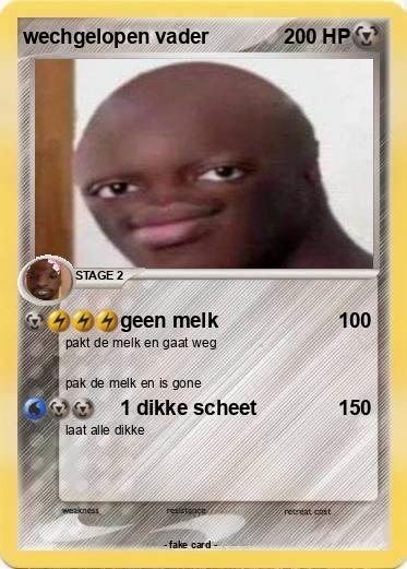 Pokemon wechgelopen vader