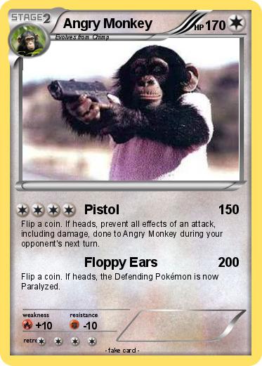 Pokemon Angry Monkey