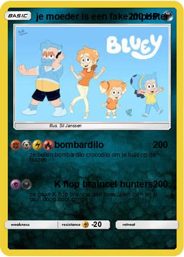 Pokemon je moeder is een fake imposter