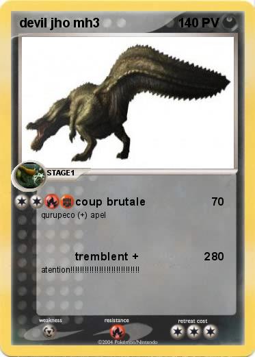 Pokemon devil jho mh3