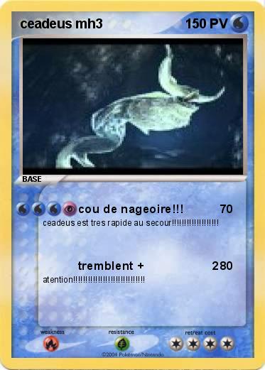 Pokemon ceadeus mh3