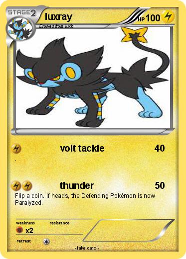 Pokemon luxray