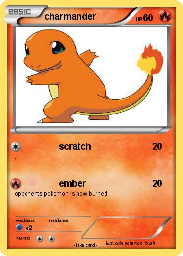 Pokemon charmander