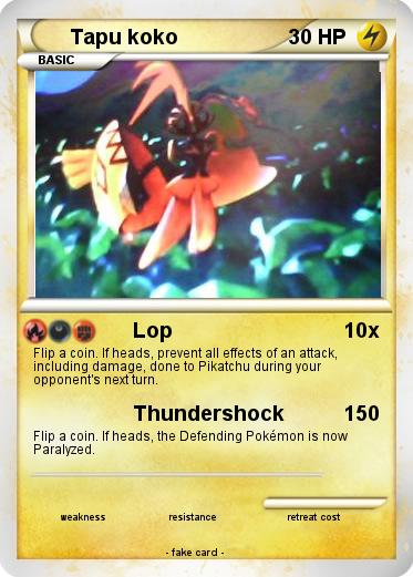 Pokemon Tapu koko