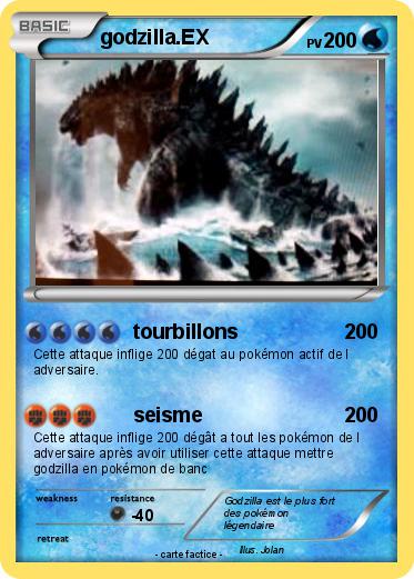Pokemon godzilla.EX