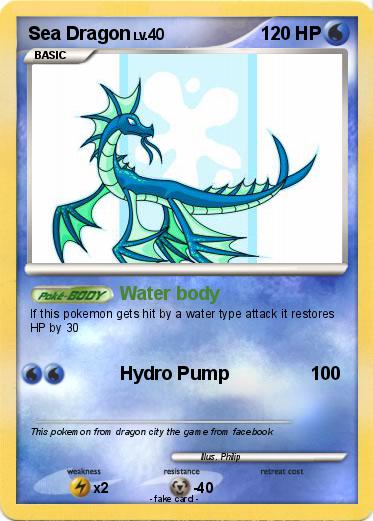 Pokemon Sea Dragon