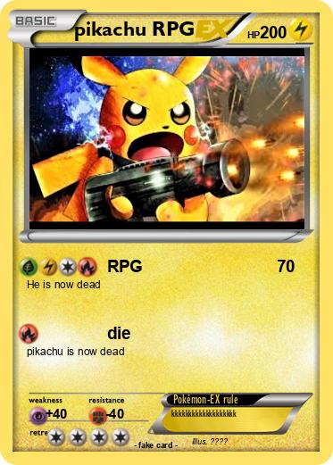 Pokemon pikachu RPG