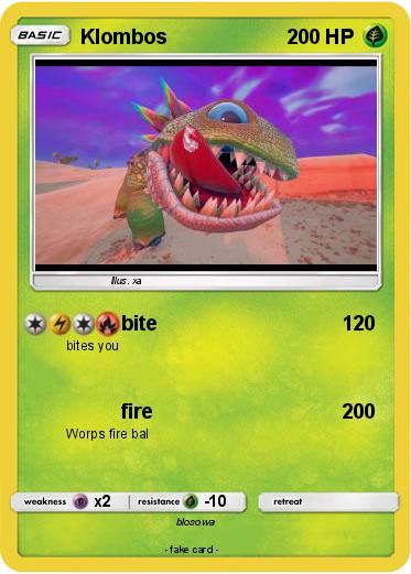 Pokemon Klombos