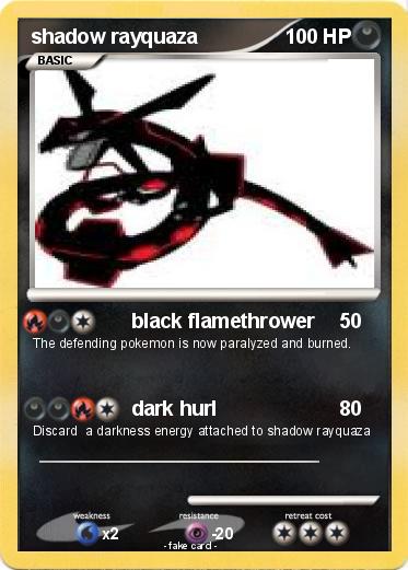 Pokemon shadow rayquaza
