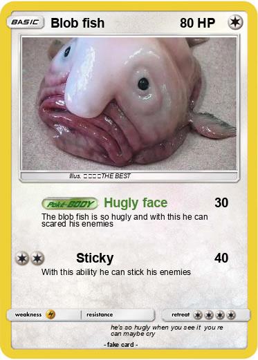 Pokemon Blob fish