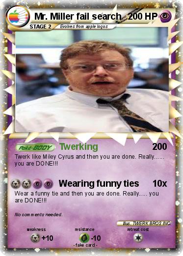 Pokemon Mr. Miller fail search