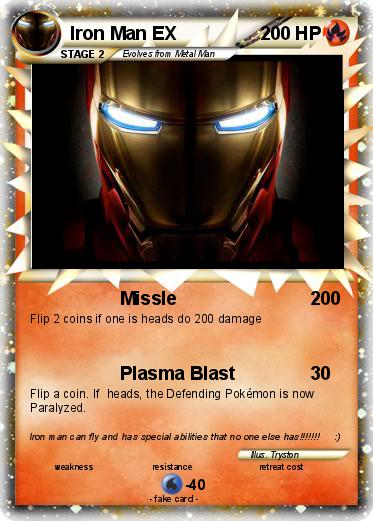 Pokemon Iron Man EX