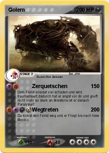 Pokemon Golem