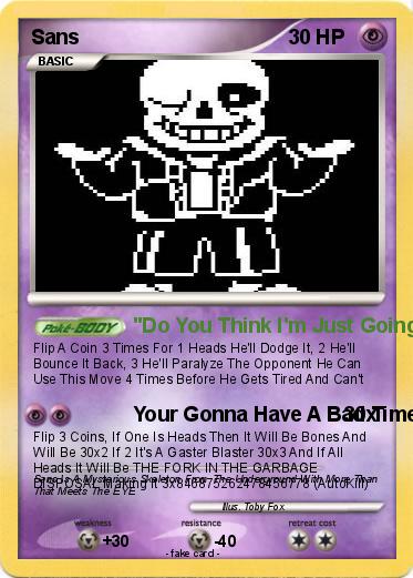 Pokemon Sans