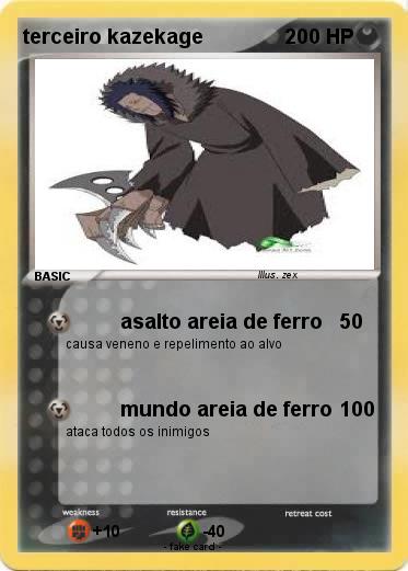 Pokemon terceiro kazekage