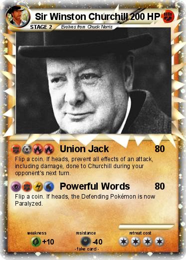 Pokemon Sir Winston Churchill