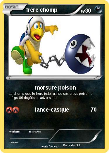 Pokemon frére chomp
